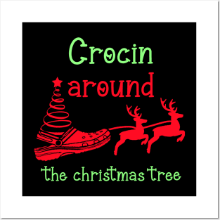 Crocin around the christmas tree Posters and Art